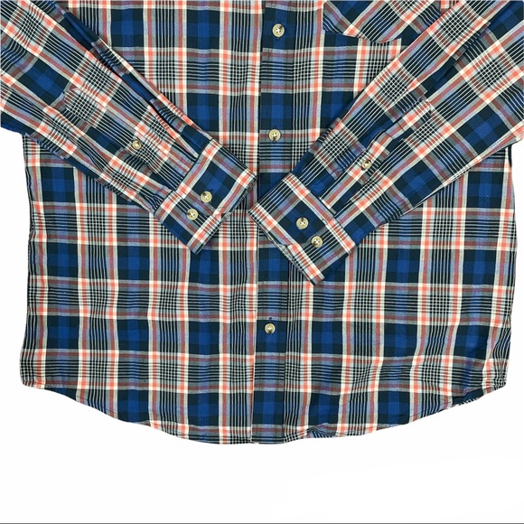 Ben Sherman Original Blue Plaid Button Down Shirt - Picture 7 of 7